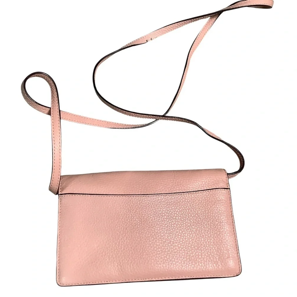 Coach Pink Leather Crossbody Bag - Picture 2 of 4